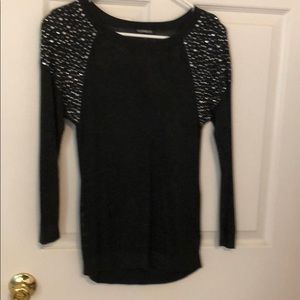 Express sparkly long sleeve